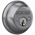 Schlage Lock CHR DBL Cyl Dead Bolt B62CSG626